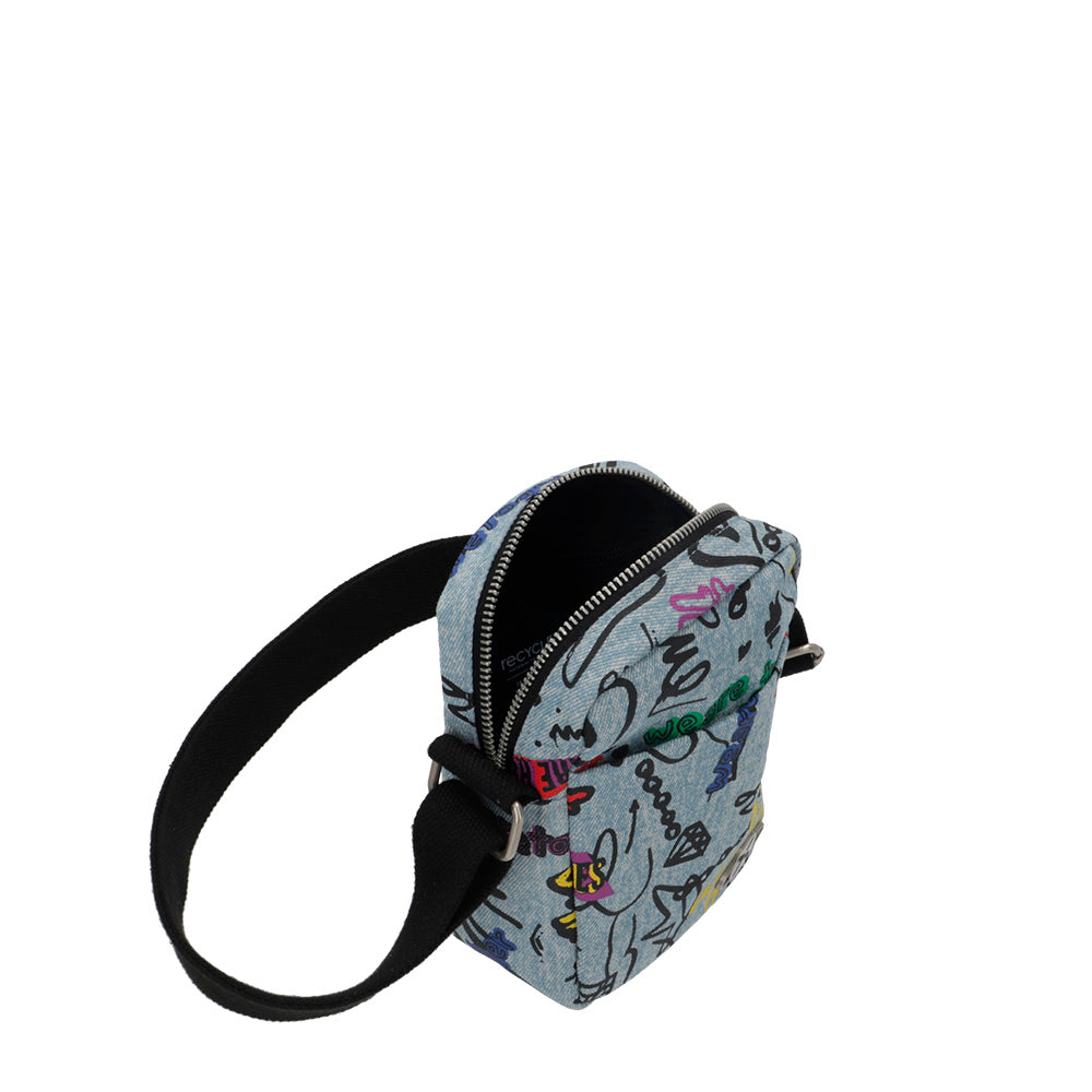 Bolso crossbag ROWAN 4XT MULTICOLOR PRINT XS