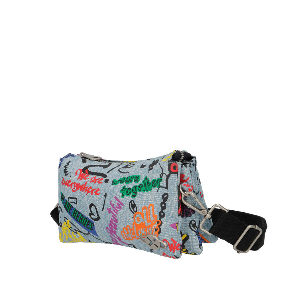 Cartera NAOMI 4XT MULTICOLOR PRINT S