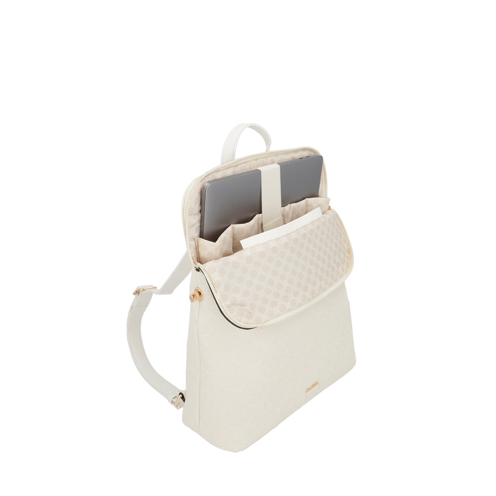 BACKPACK XL PORTALAPTOP SEGURAS SS25 BLANCO