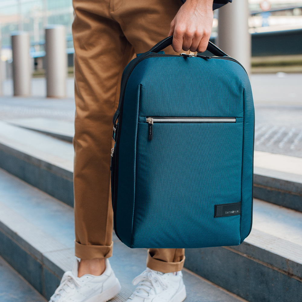 Mochila para laptop Litepoint 14.1" azul